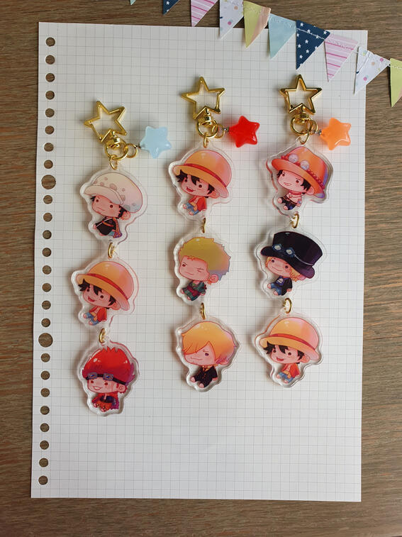 One Piece Linking Charms